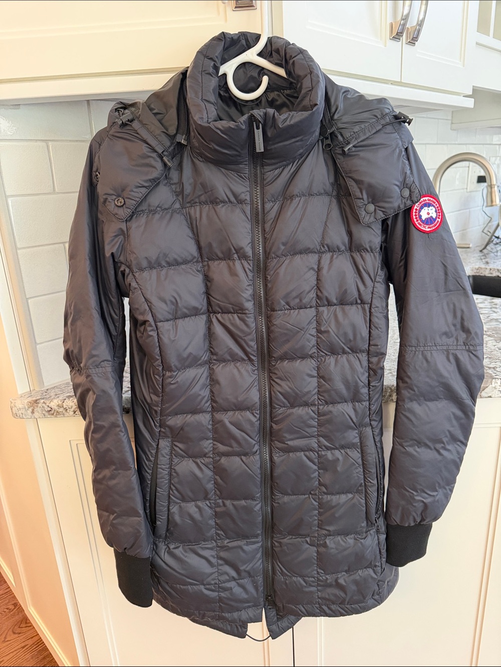 Canada Goose Women's Black Quilted Puffer Jacket